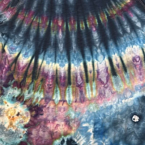 Free People We the Free Arden Tee size Small NEW White Tie Dye - Picture 6 of 7
